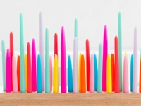 Sugar and Cloth Spring Candle Holder